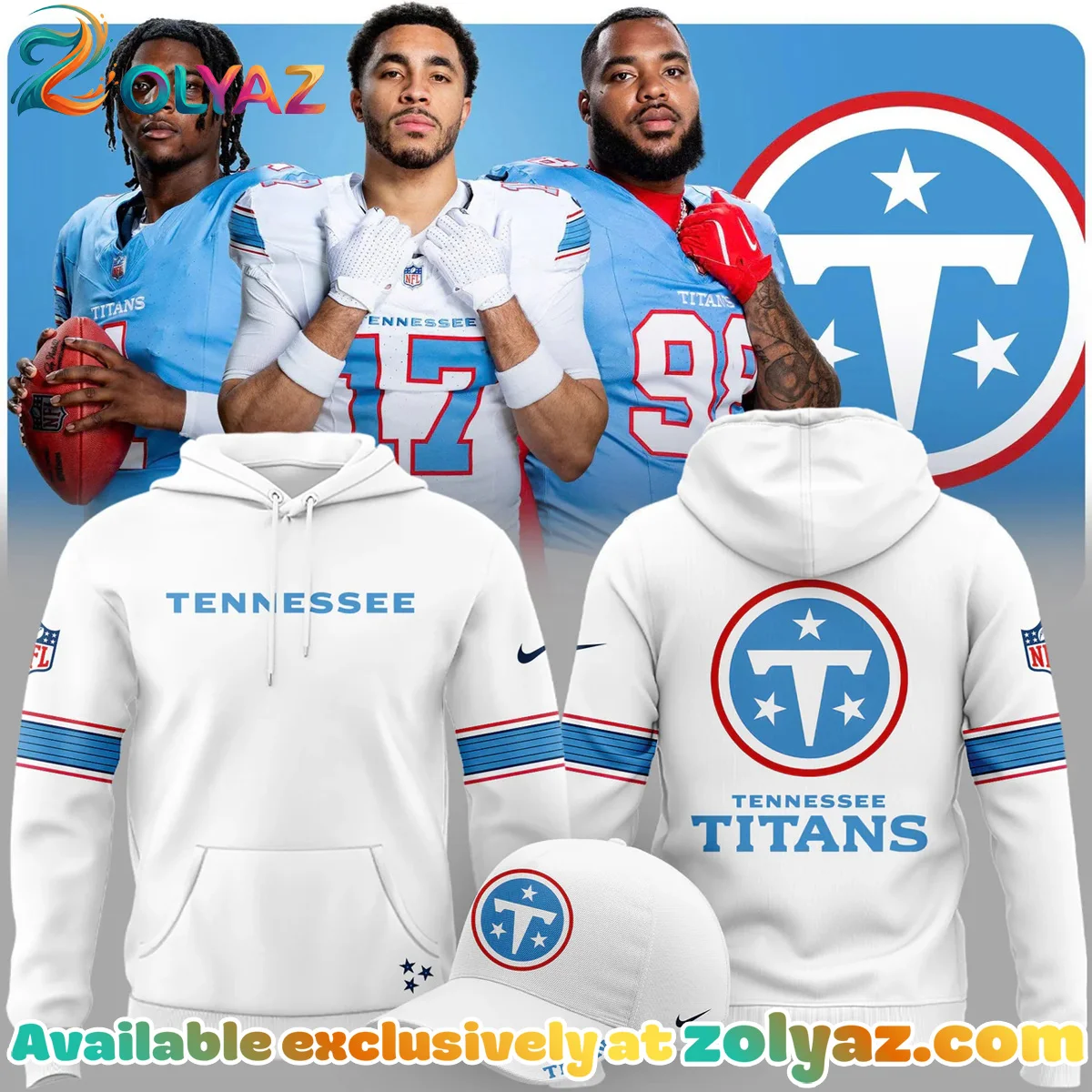 Tennessee Titans Shirt & Hoodie (Release 4)