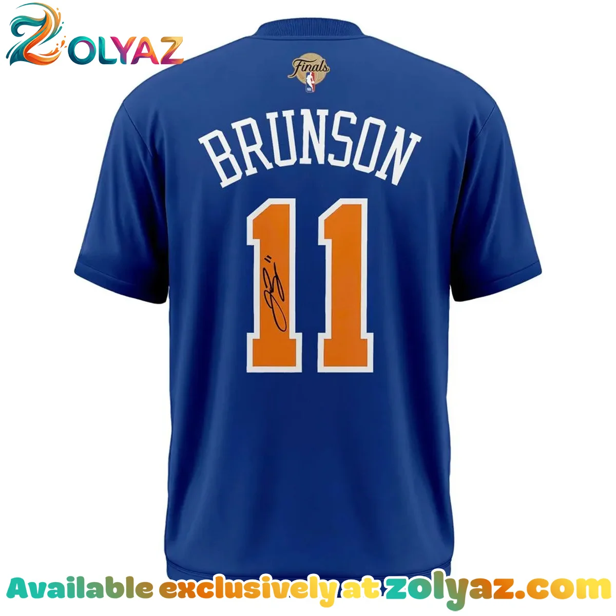 Jalen Brunson New York Knicks Bespoke T-Shirt | Gift Idea 2026 (Style 2) row-16