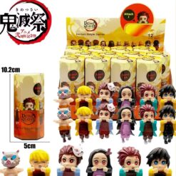 Demon Slayer Hippers Blind Box Mini Action Figures Collectible Decoration Kids Toys Mystery Boxes