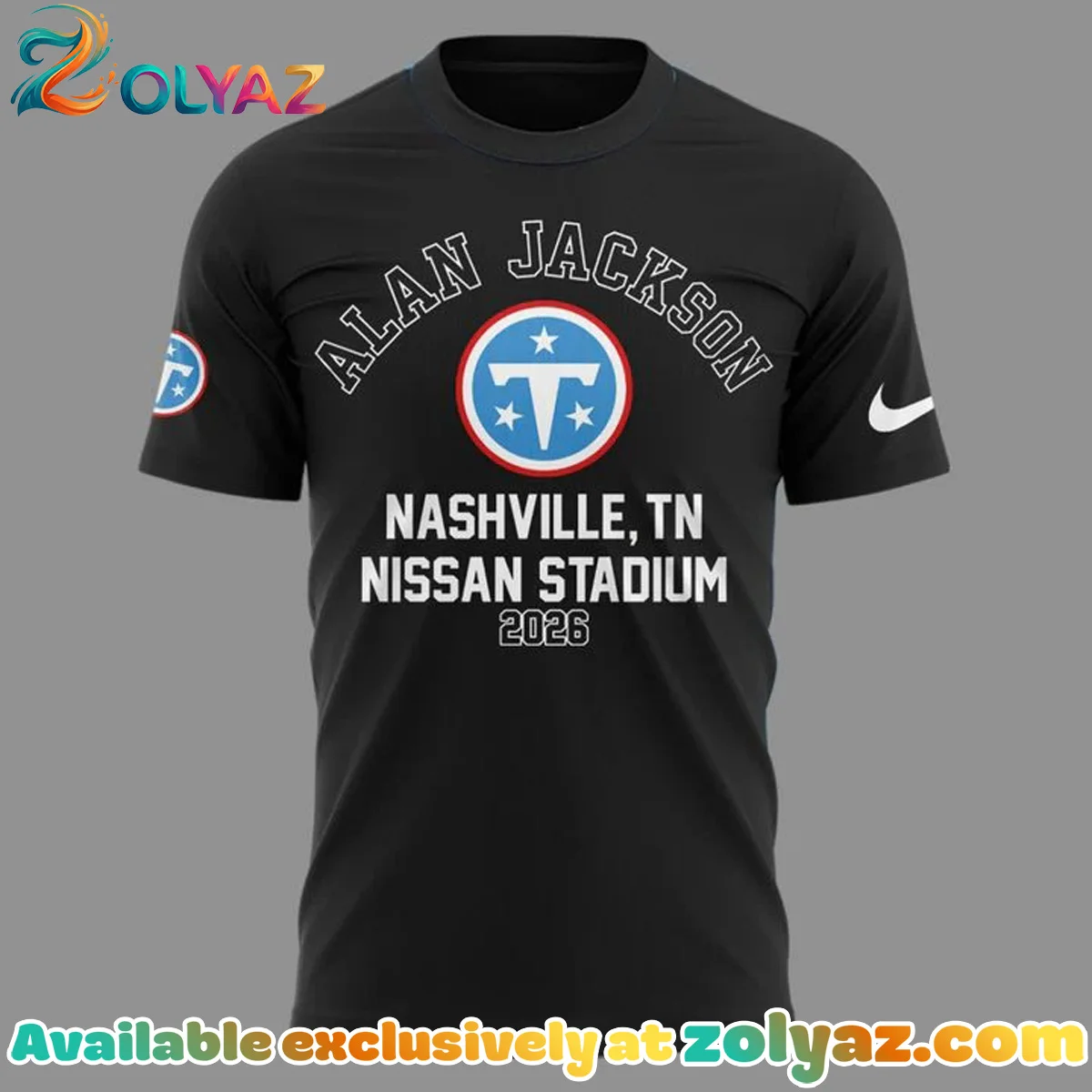 Alan Jackson x Tennessee Titans T-Shirt & Hoodie Alan Jackson x Tennessee Titans T-Shirt & Hoodie