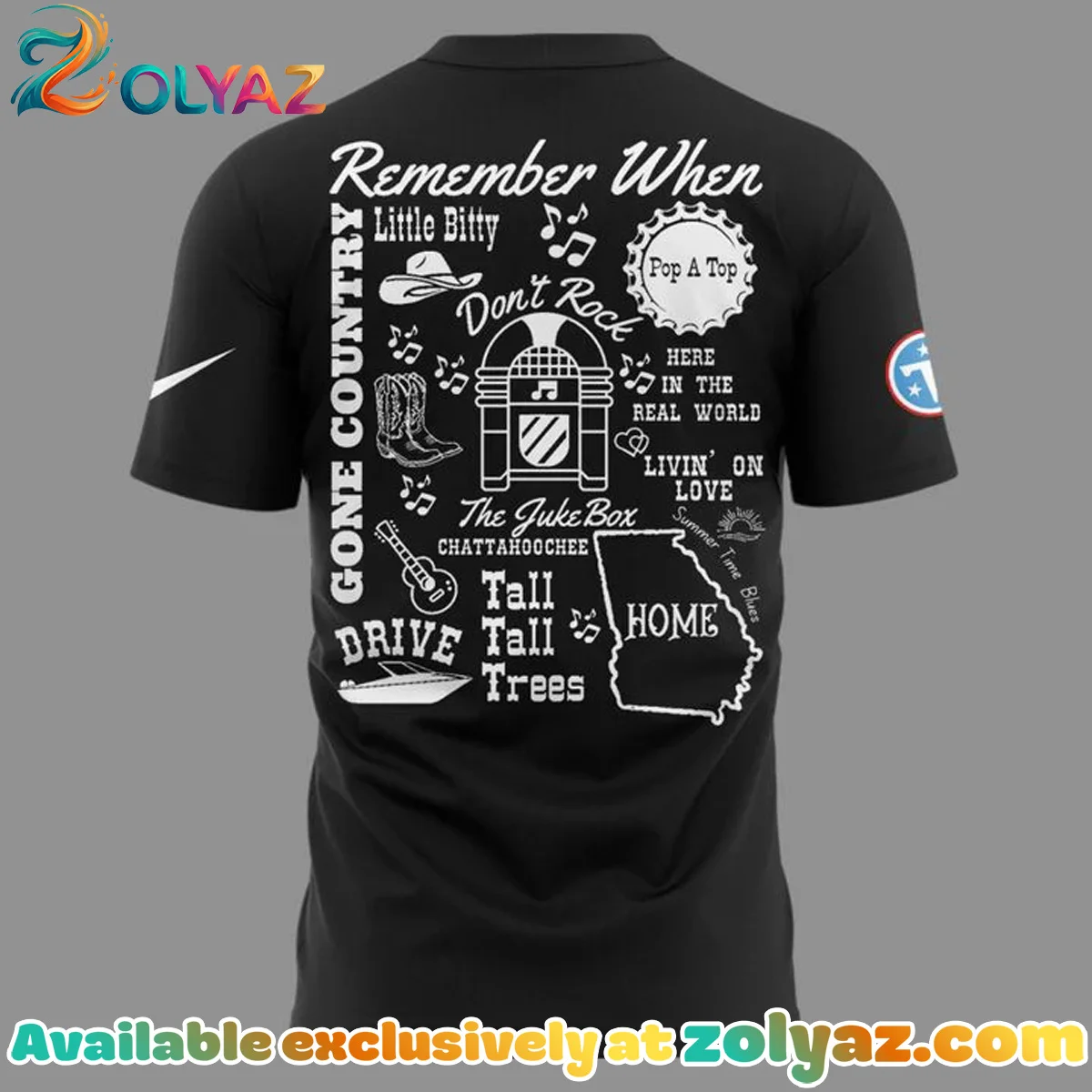 Alan Jackson x Tennessee Titans T-Shirt & Hoodie Alan Jackson x Tennessee Titans T-Shirt & Hoodie