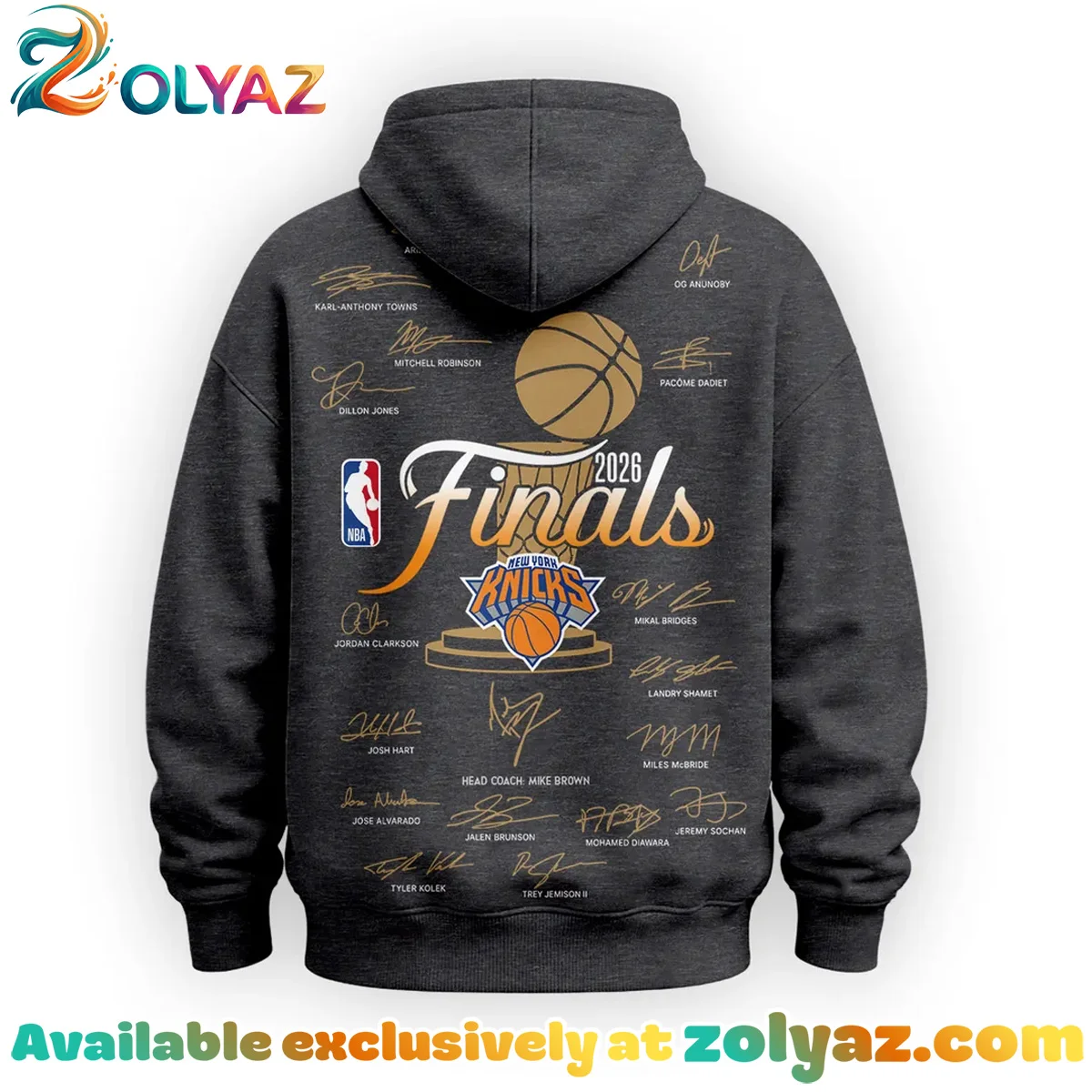 Classic New York Knicks Hoodie (Design 11) row-25