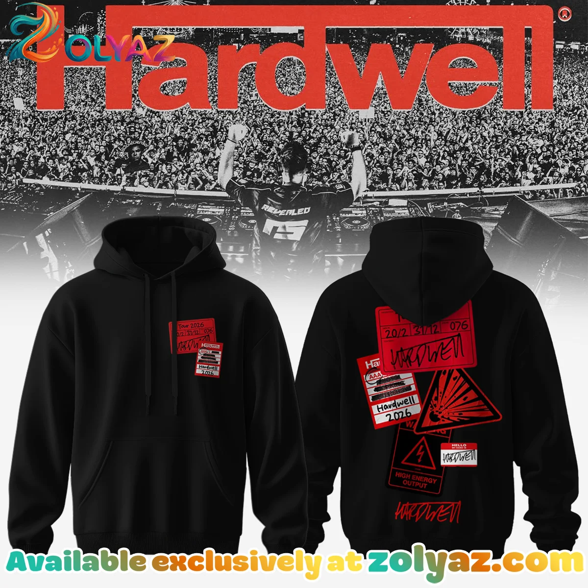 Hardwell T-Shirt & Hoodie [Drop 3]