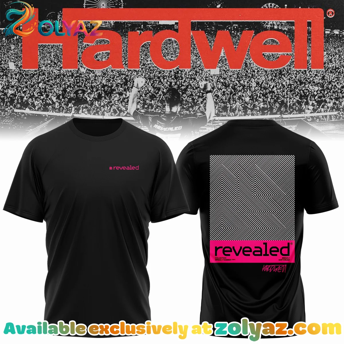 Hardwell Shirt & Hoodie (Style 12)