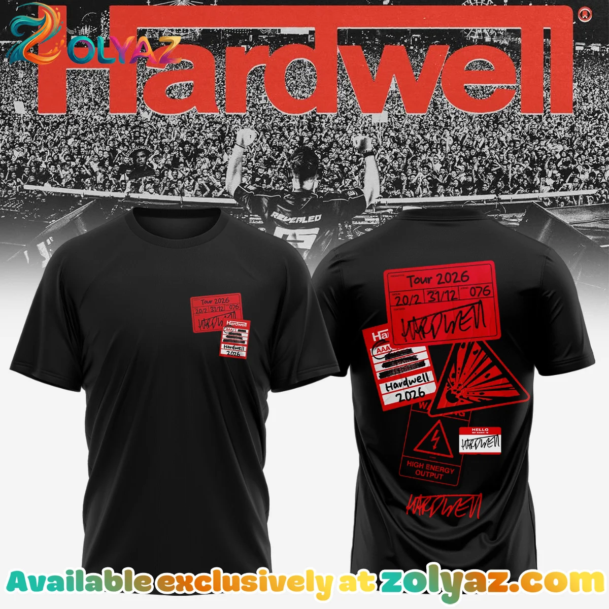 Hardwell Shirt & Hoodie [Batch 15]