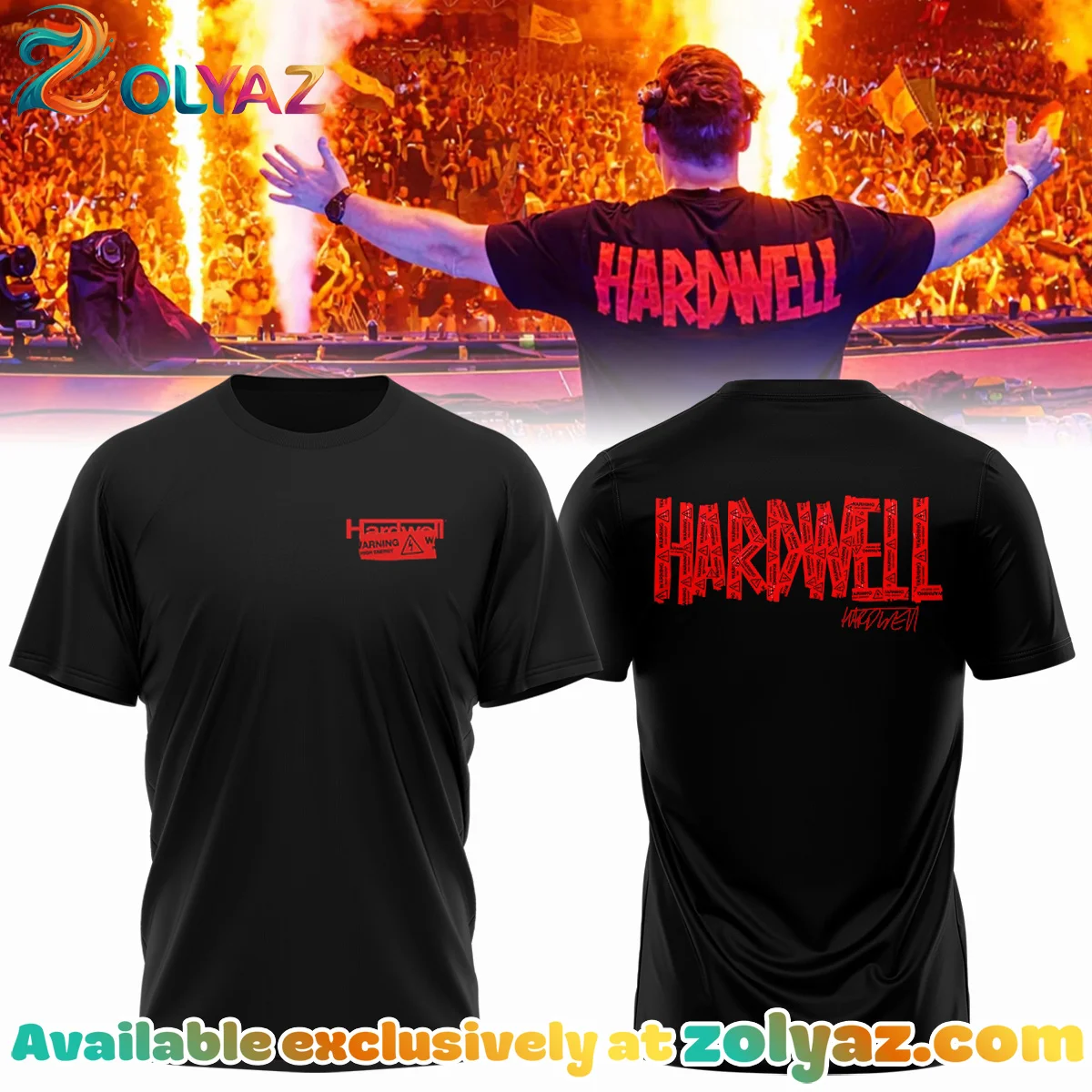 Hardwell T-Shirt & Hoodie (Style 14)