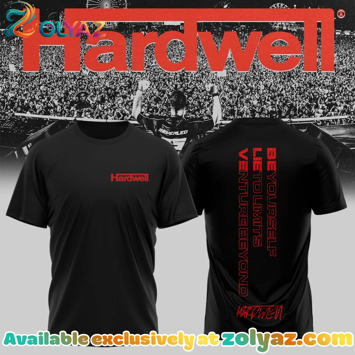 Hardwell Shirt & Hoodie (Style 7)