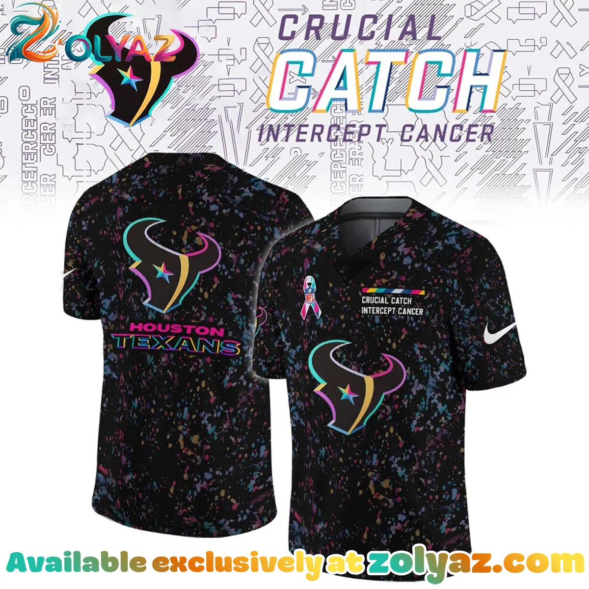 Houston Texans Crucial Catch Jersey