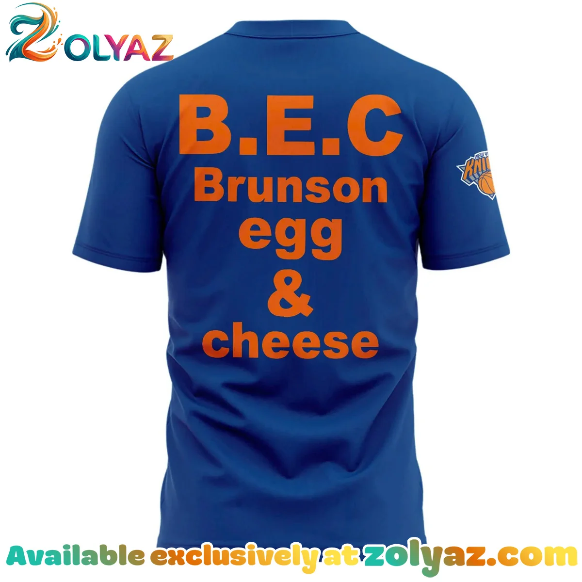 Grail Jalen Brunson BEC Egg And Cheese T-Shirt row-252