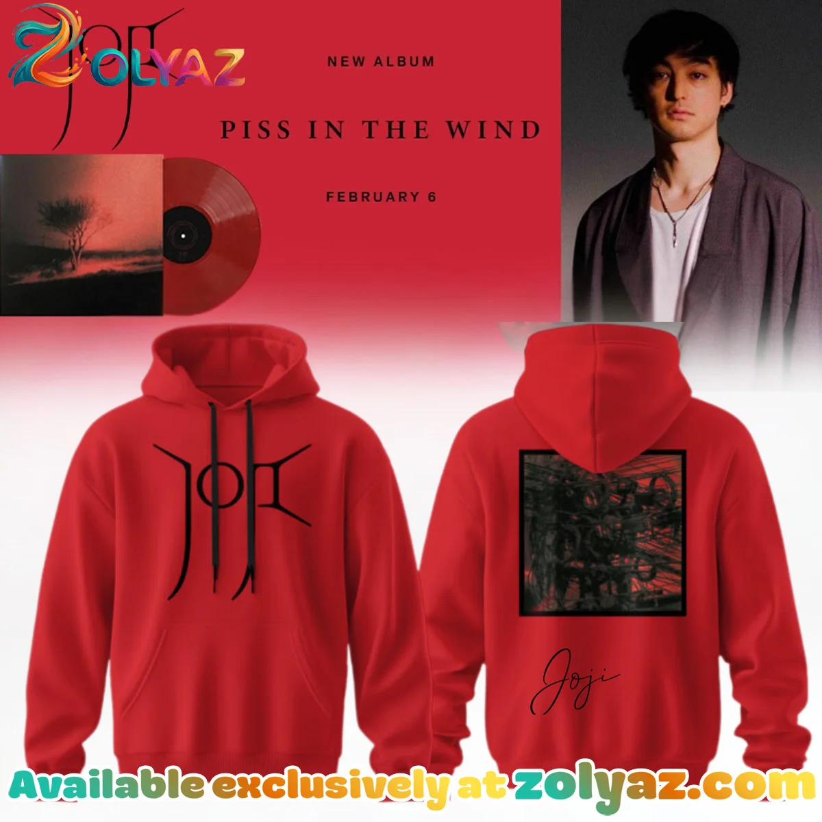 JOJI Piss In The Wind Shirt & Hoodie (Style 3)