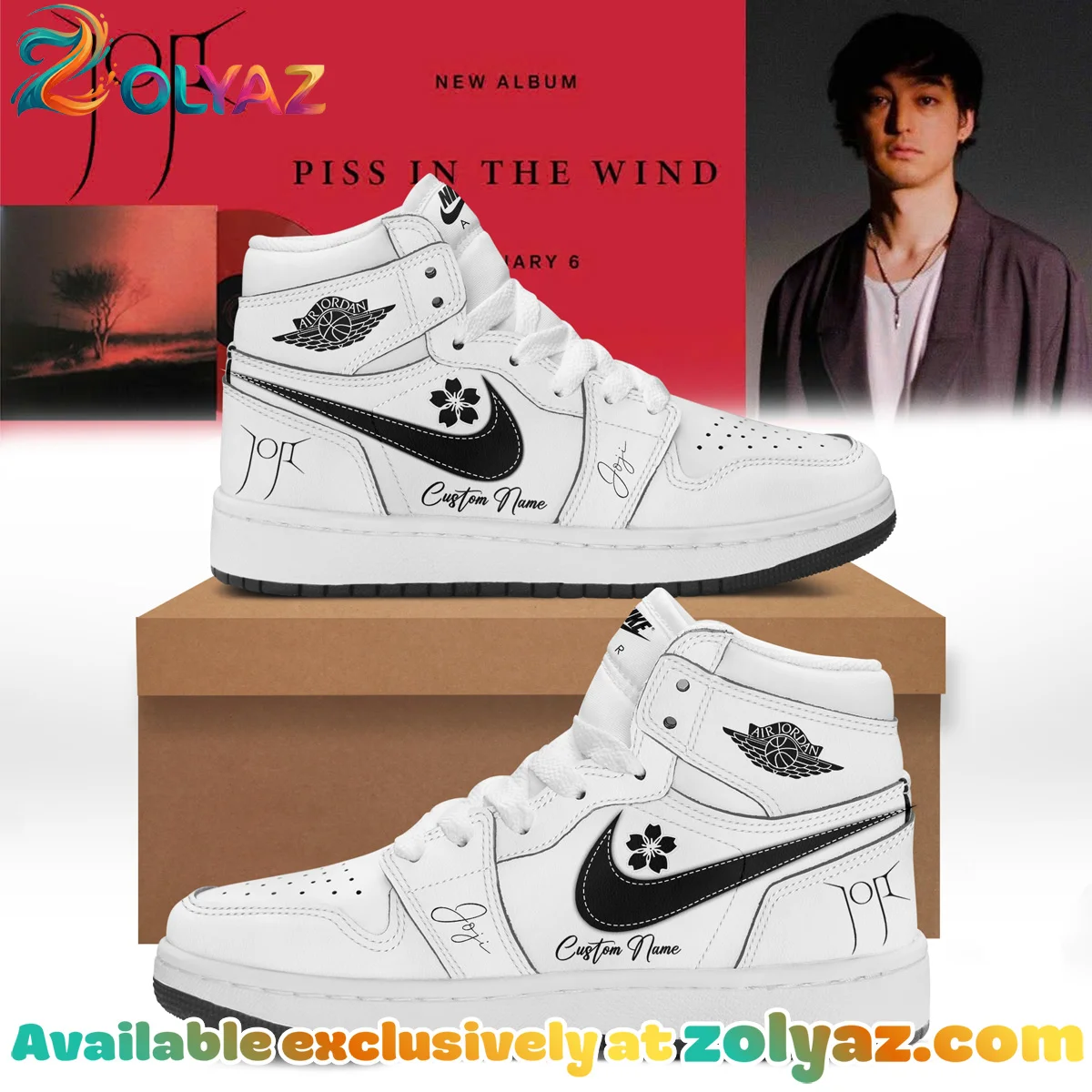 JOJI SOLARIS TOUR Custom Air Force 1 & Jordan 1 Shoes - Part 2