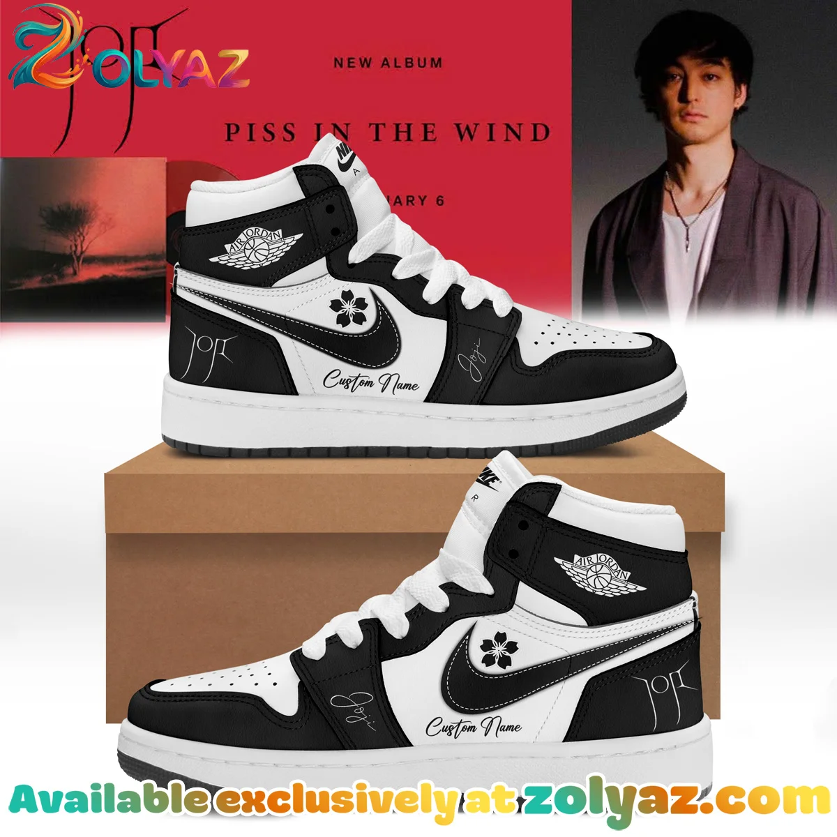 JOJI SOLARIS TOUR Custom Air Force 1 & Jordan 1 Shoes (Release 4)