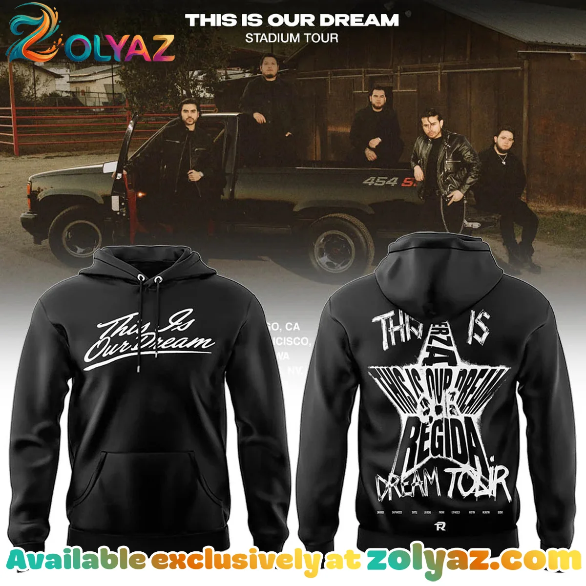This is Our Dream Tour Shirt & Hoodie [Batch 4]