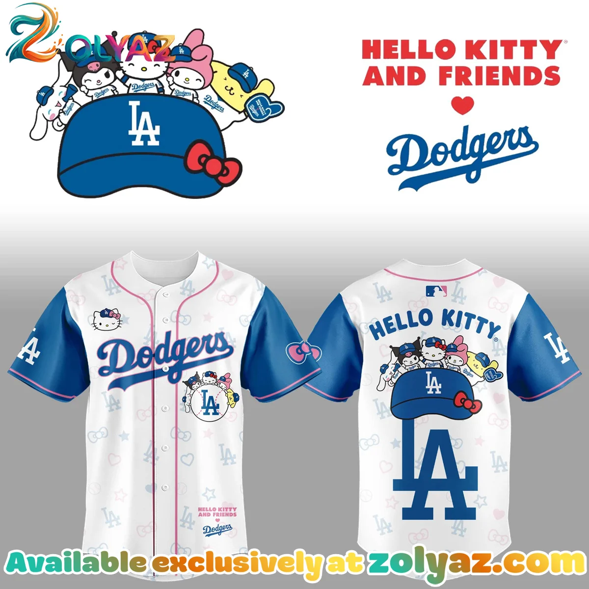 LA x HK Baseball Jersey