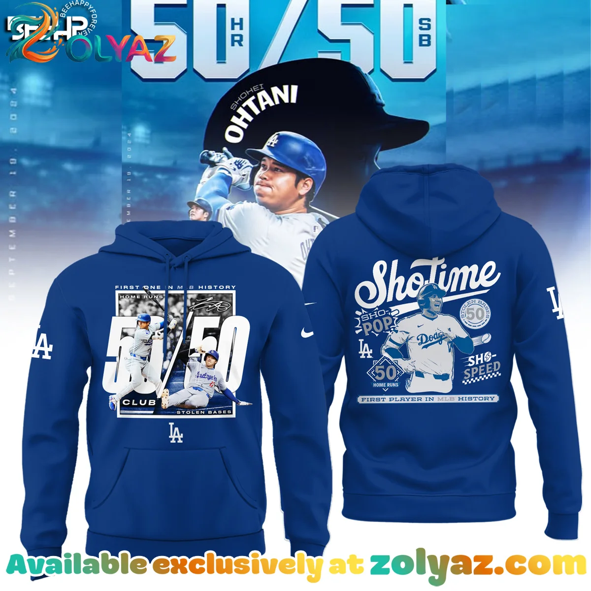 Los Angeles Dodgers Shohei Ohtani 5050 Club Shirt & Hoodie
