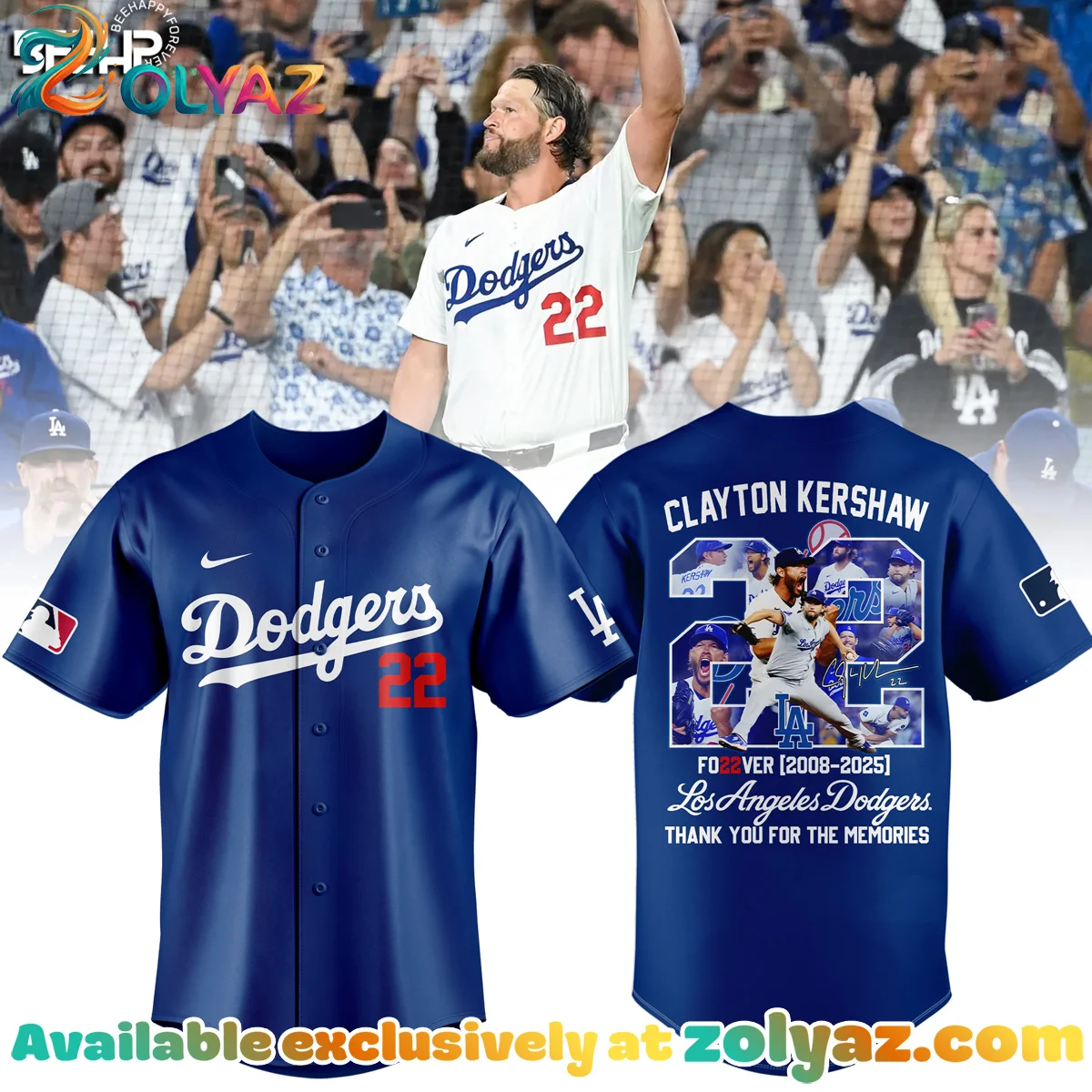 Los Angeles Dodgers Clayton Kershaw Jersey