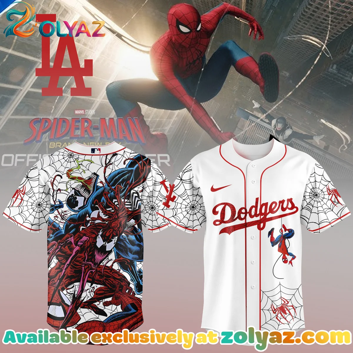 MLB ALL TEAM x Spider Man Prime Jersey - Ultimate Gift Edition row-84