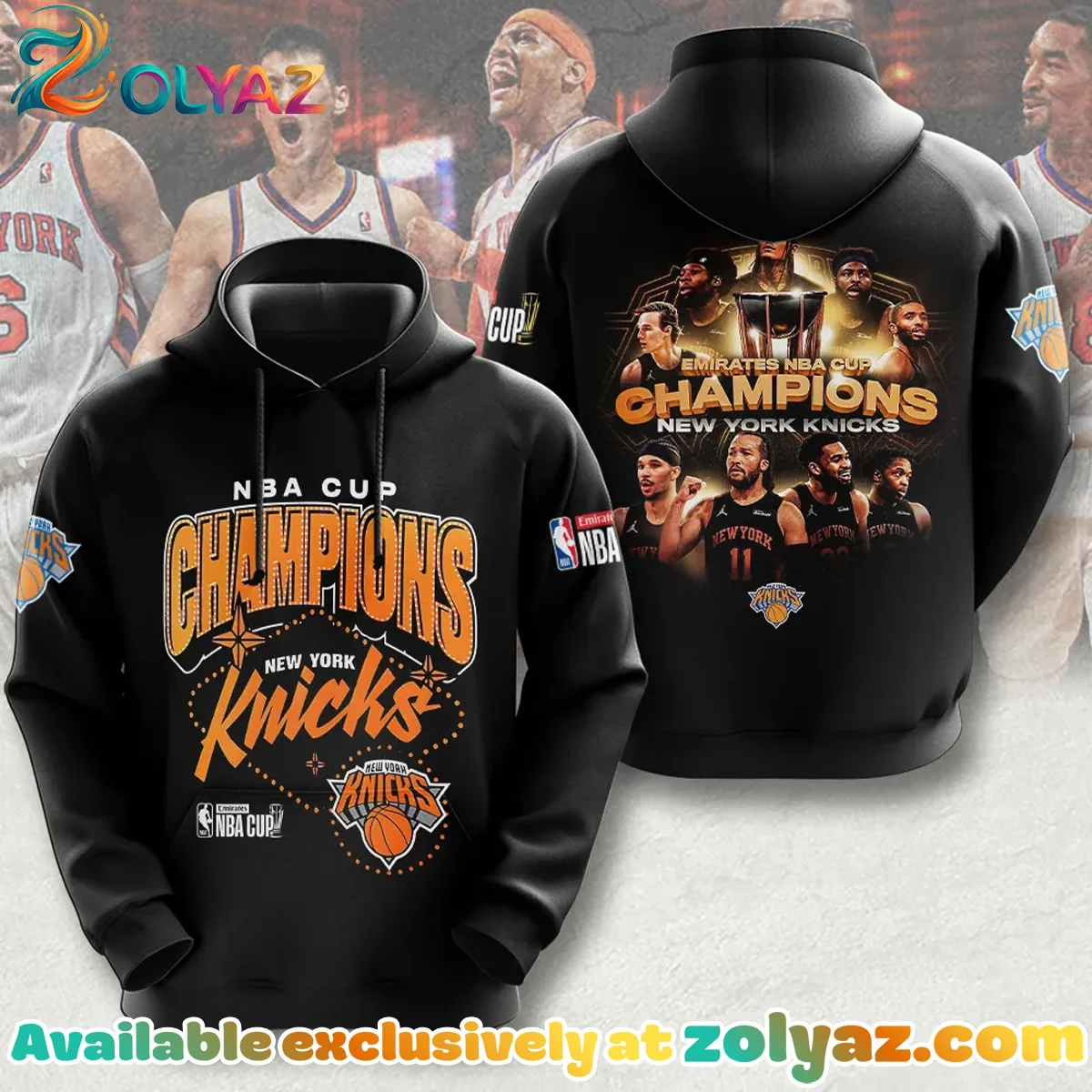 New York Knicks Original T-Shirt | Exclusive Fan Gear | Series 11 New York Knicks Original T-Shirt | Exclusive Fan Gear | Series 11
