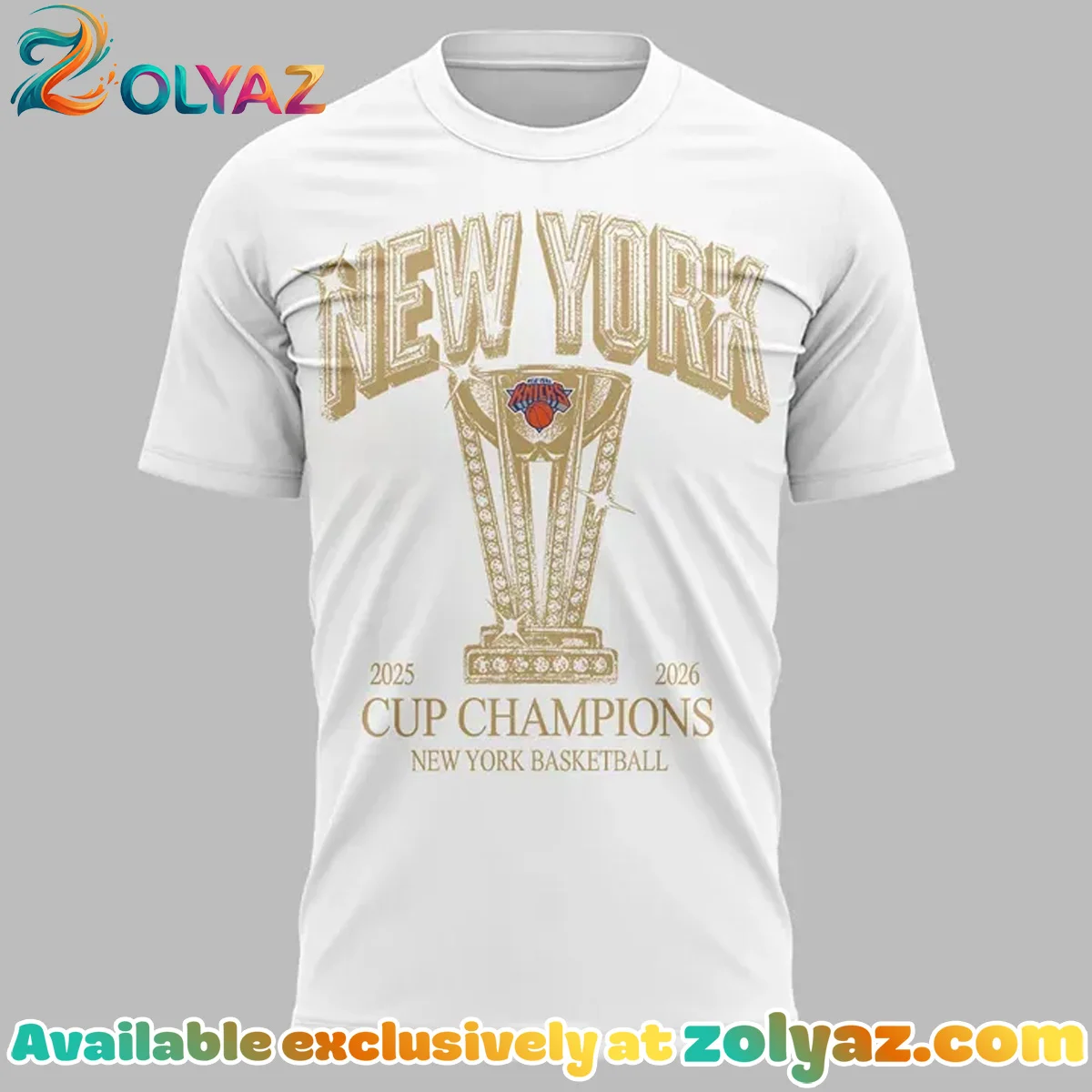 New York Knicks NBA Championship T-Shirt - 2026 Edition | Grail New York Knicks NBA Championship T-Shirt - 2026 Edition | Grail