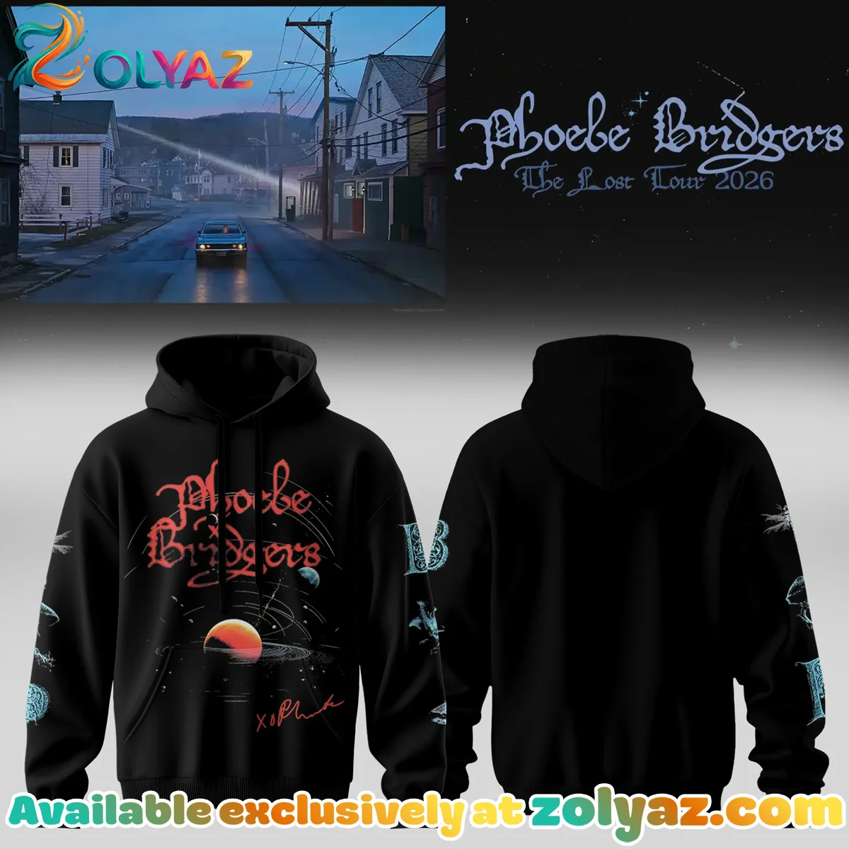 Phoebe Bridgers The Lost Tour T-Shirt & Hoodie [Drop 5]