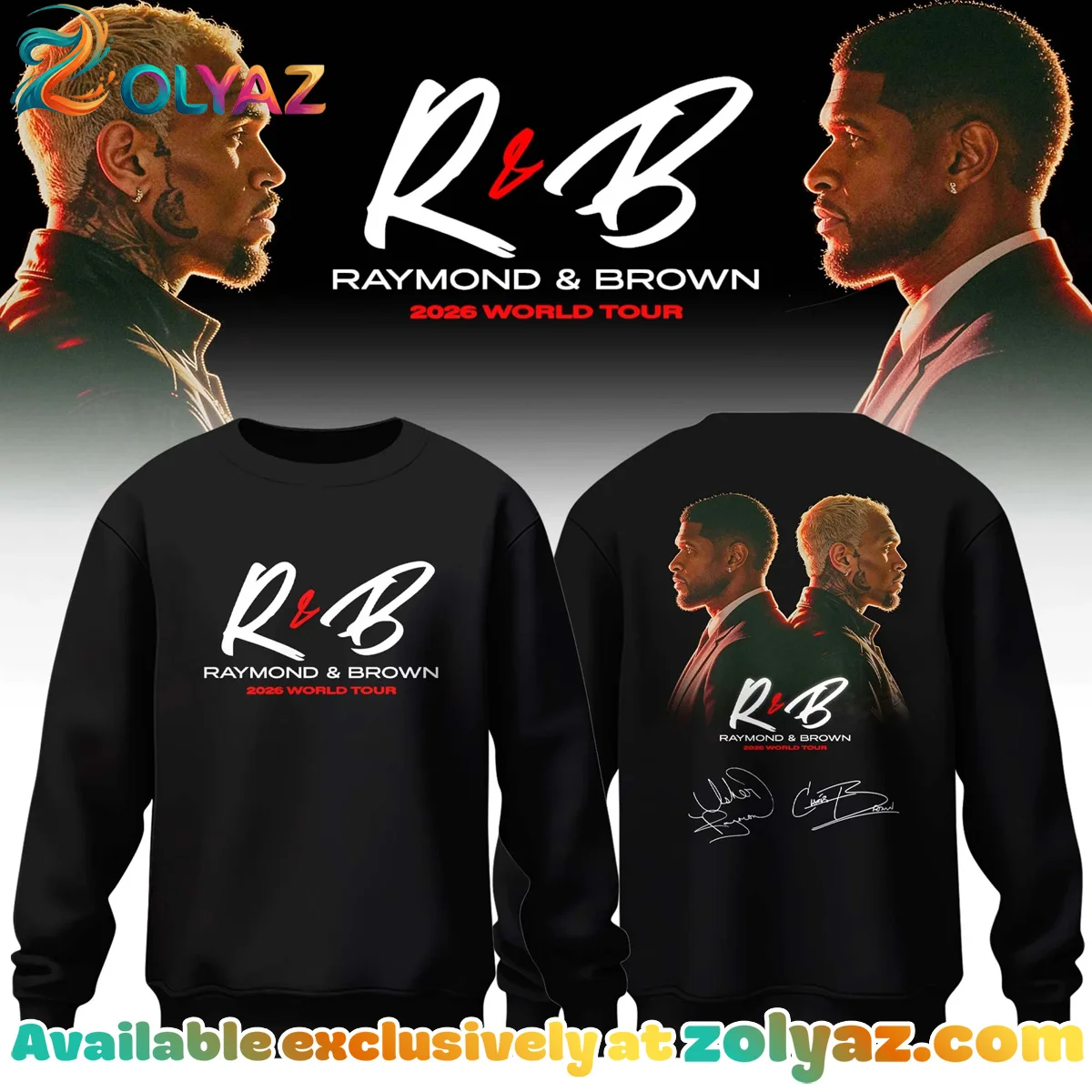 R&B Tour T-Shirt & Hoodie