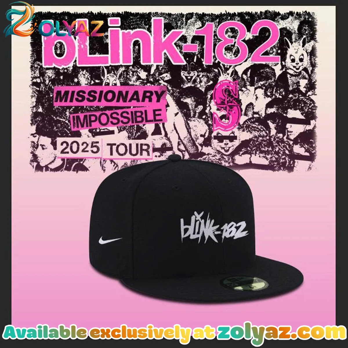 San Diego Padres x Blink-182 Missionary Impossible Jersey San Diego Padres x Blink-182 Missionary Impossible Jersey