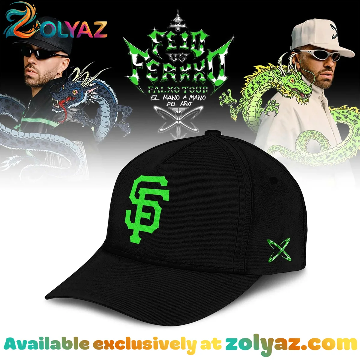 San Francisco Giants x FEID Falxo Tour Jersey San Francisco Giants x FEID Falxo Tour Jersey