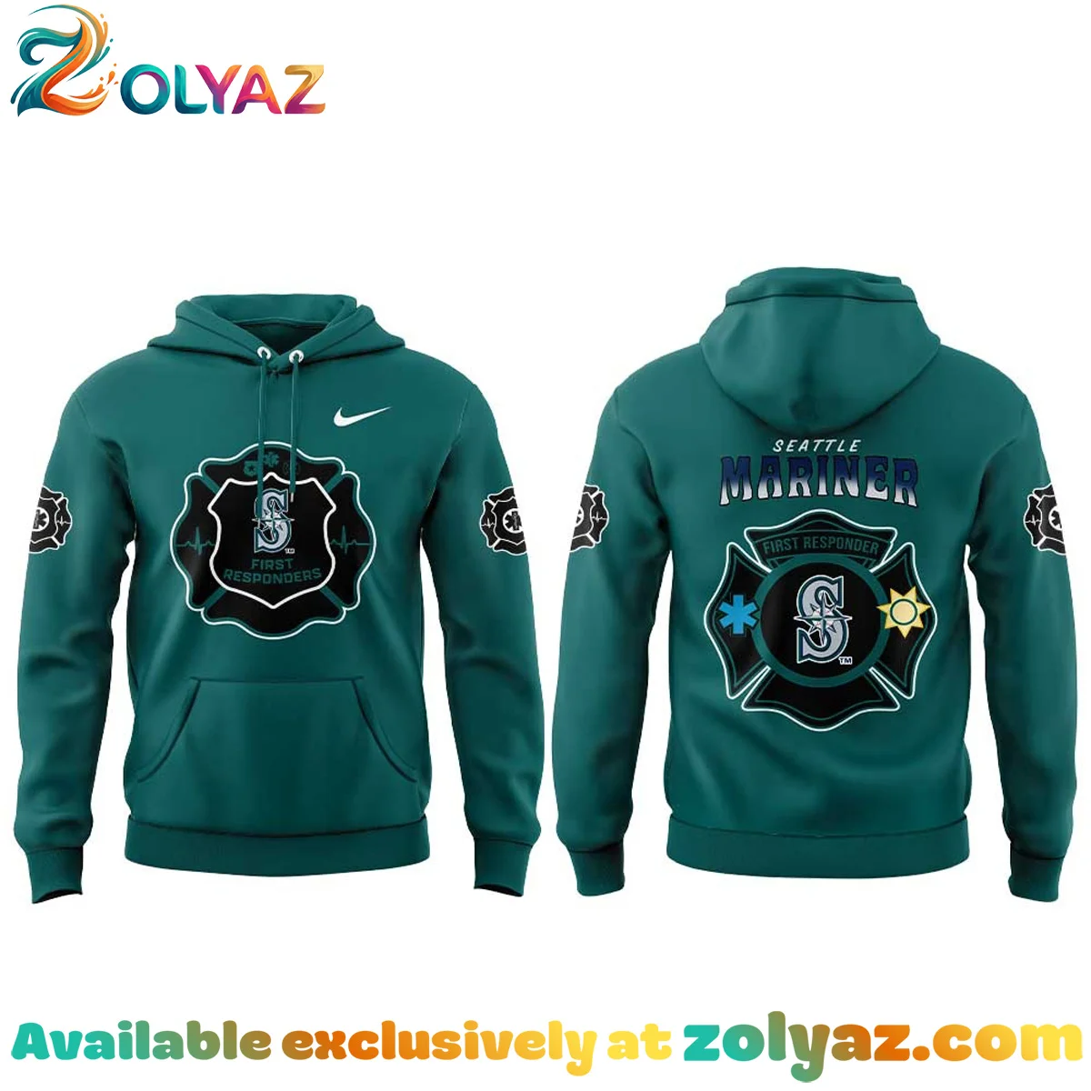 Seattle Mariners First Responders Night Shirt & Hoodie Seattle Mariners First Responders Night Shirt & Hoodie