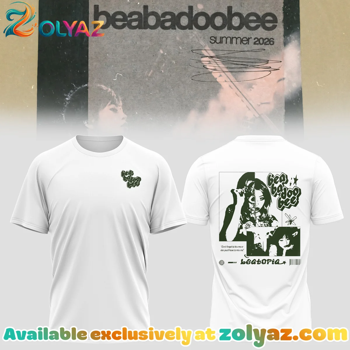 Sunfade Dream Tour T-Shirt & Hoodie