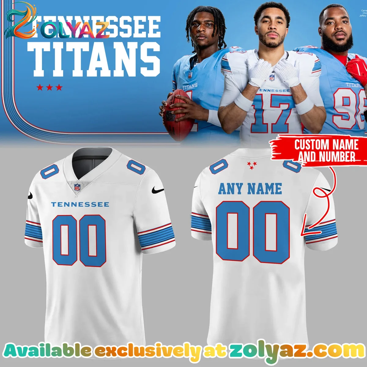 Tennessee Titans Jersey - Part 1