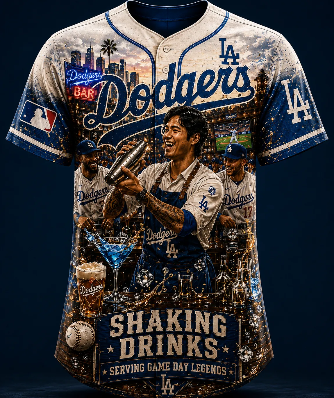 Los Angeles Dodgers Jersey Los Angeles Dodgers Jersey - Image 2