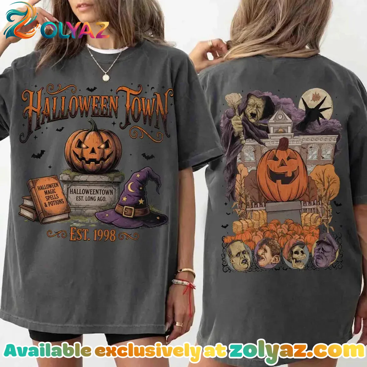 Halloweentown T-Shirt & Hoodie (Release 1) Halloweentown T-Shirt & Hoodie (Release 1)