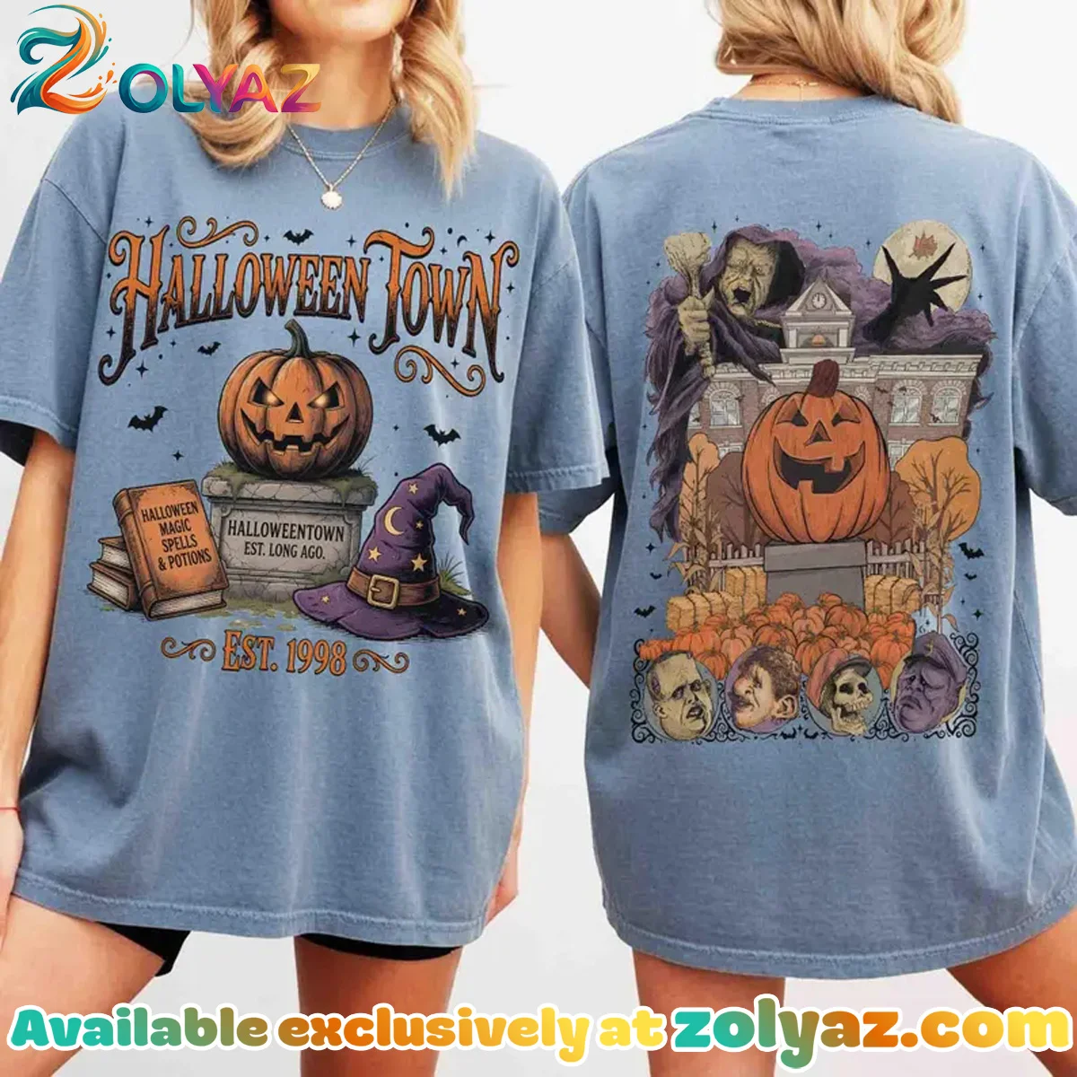 Halloweentown T-Shirt & Hoodie (Release 1) Halloweentown T-Shirt & Hoodie (Release 1)