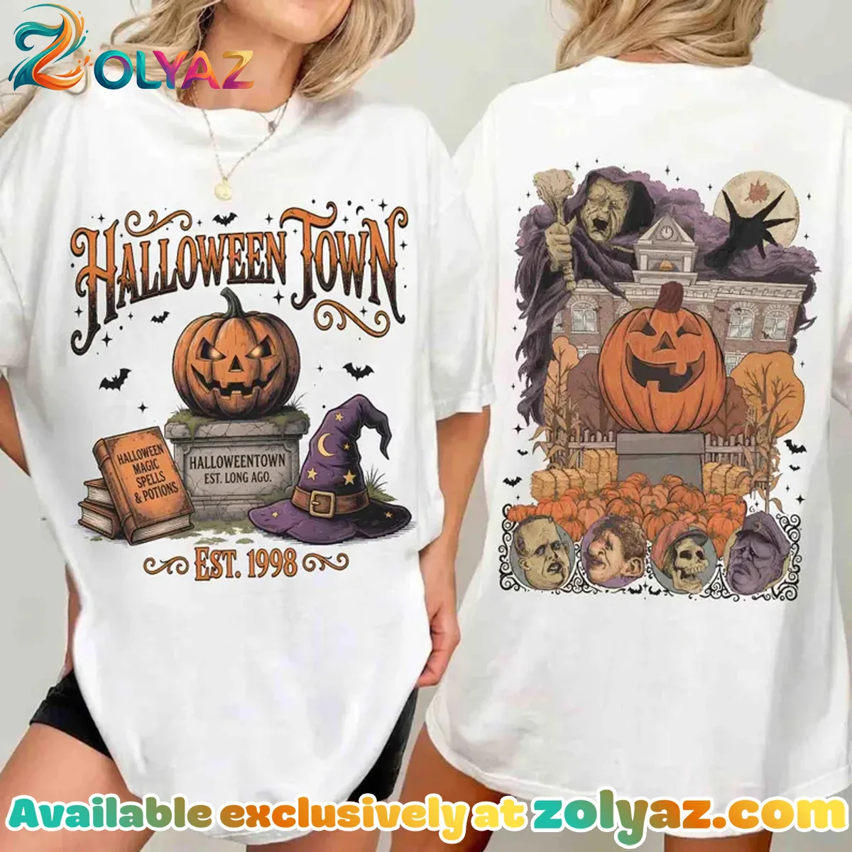 Halloweentown T-Shirt & Hoodie (Release 1) Halloweentown T-Shirt & Hoodie (Release 1)