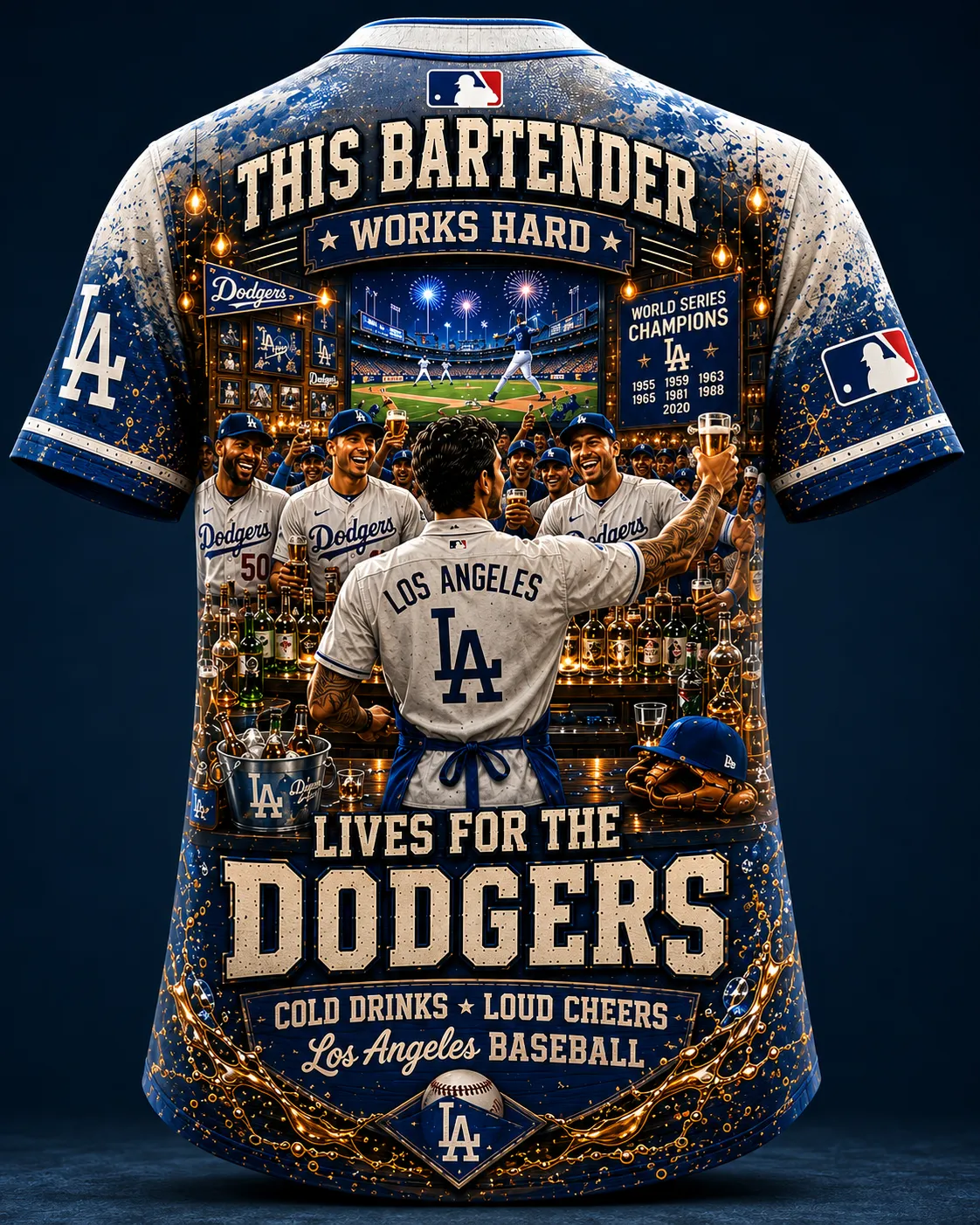 Los Angeles Dodgers Jersey Los Angeles Dodgers Jersey - Image 3