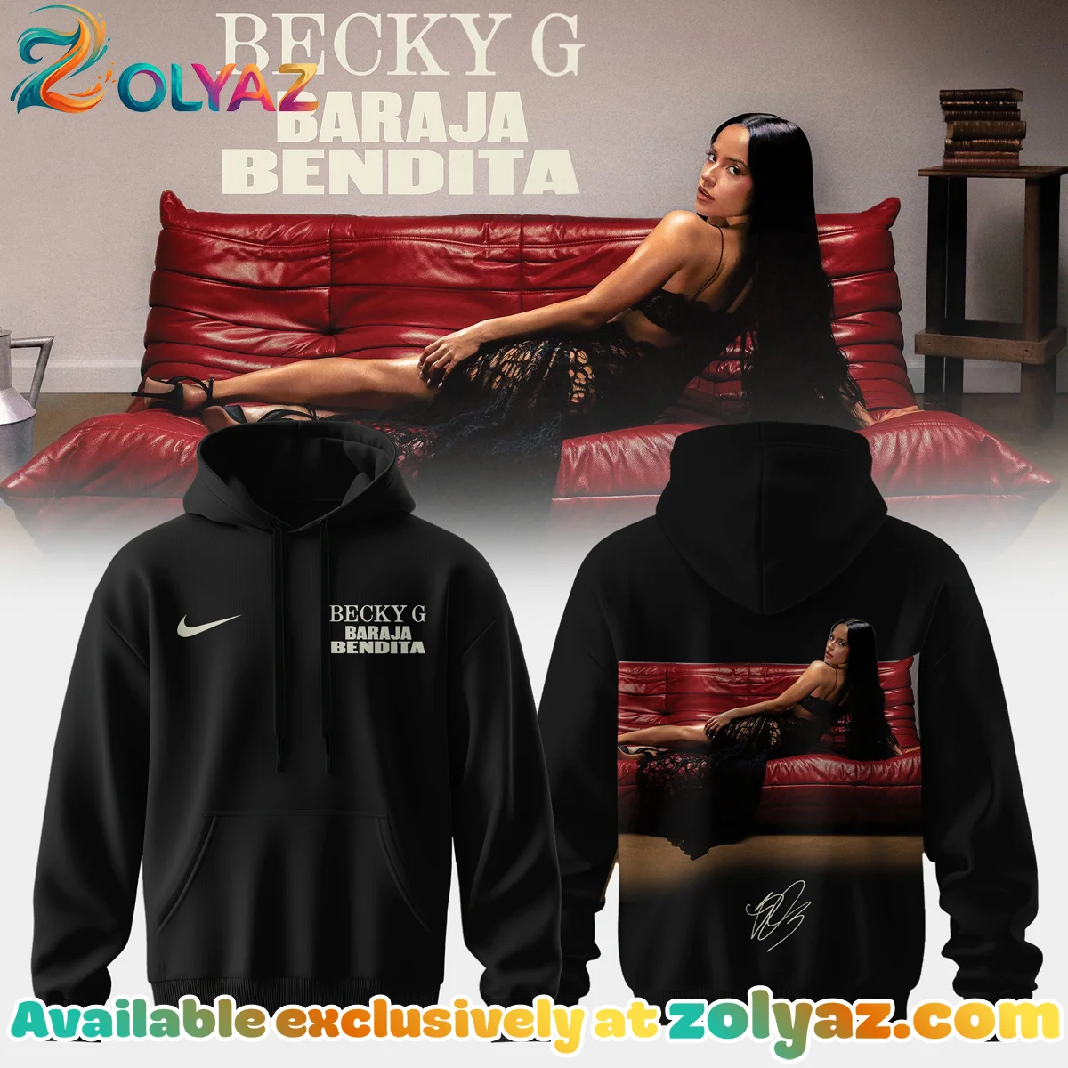 Becky G Baraja Bendita Shirt & Hoodie (Release 3)