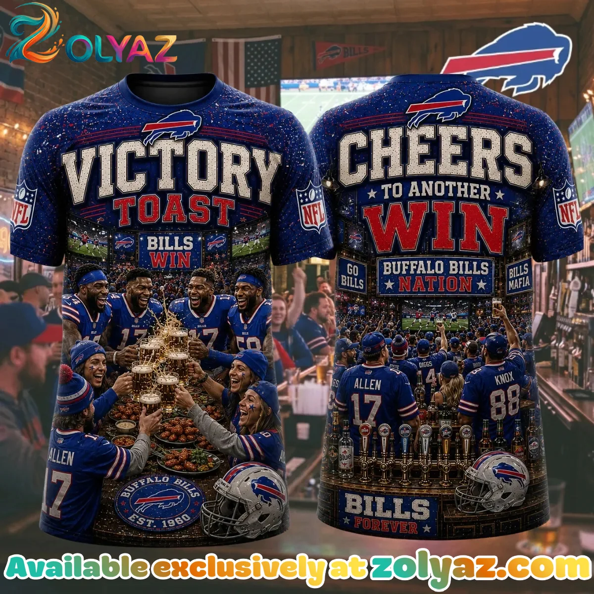 Buffalo Bills T-Shirt & Hoodie - Variant 7