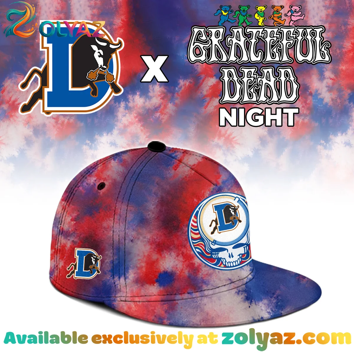 Bulls x Grateful Dead Jersey Bulls x Grateful Dead Jersey