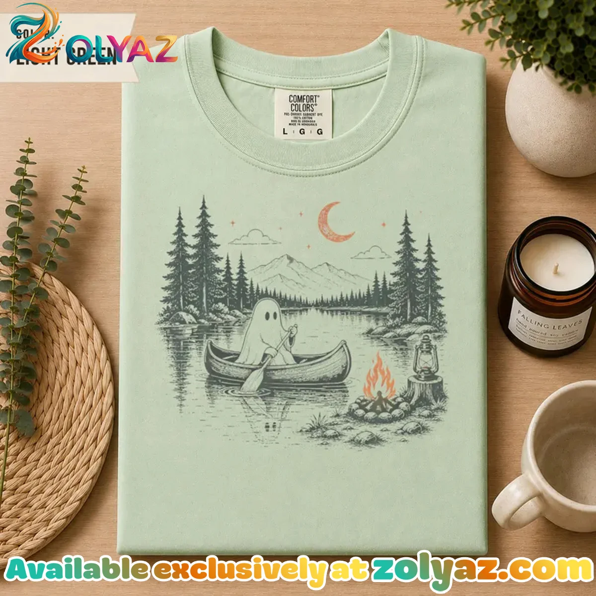 Camping Ghost T-Shirt & Hoodie Camping Ghost T-Shirt & Hoodie