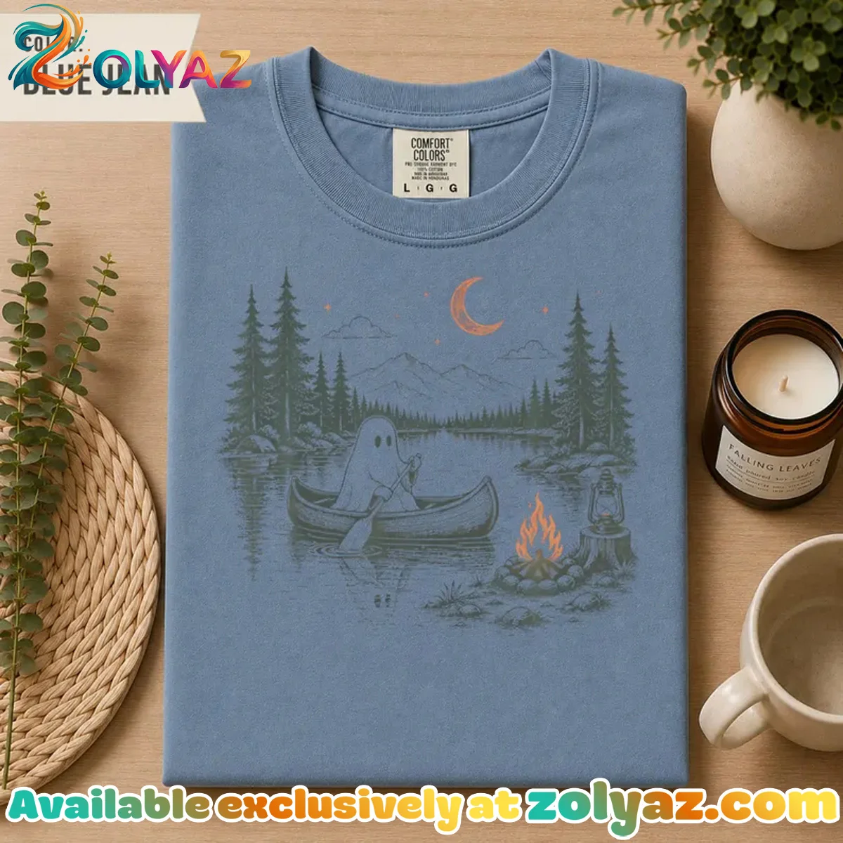 Camping Ghost T-Shirt & Hoodie Camping Ghost T-Shirt & Hoodie