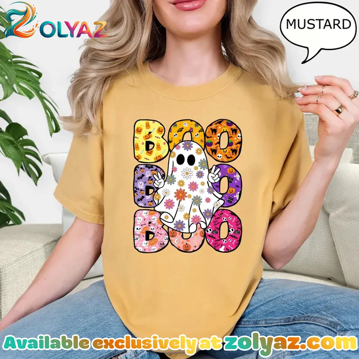 Floral Ghost T-Shirt & Hoodie Floral Ghost T-Shirt & Hoodie