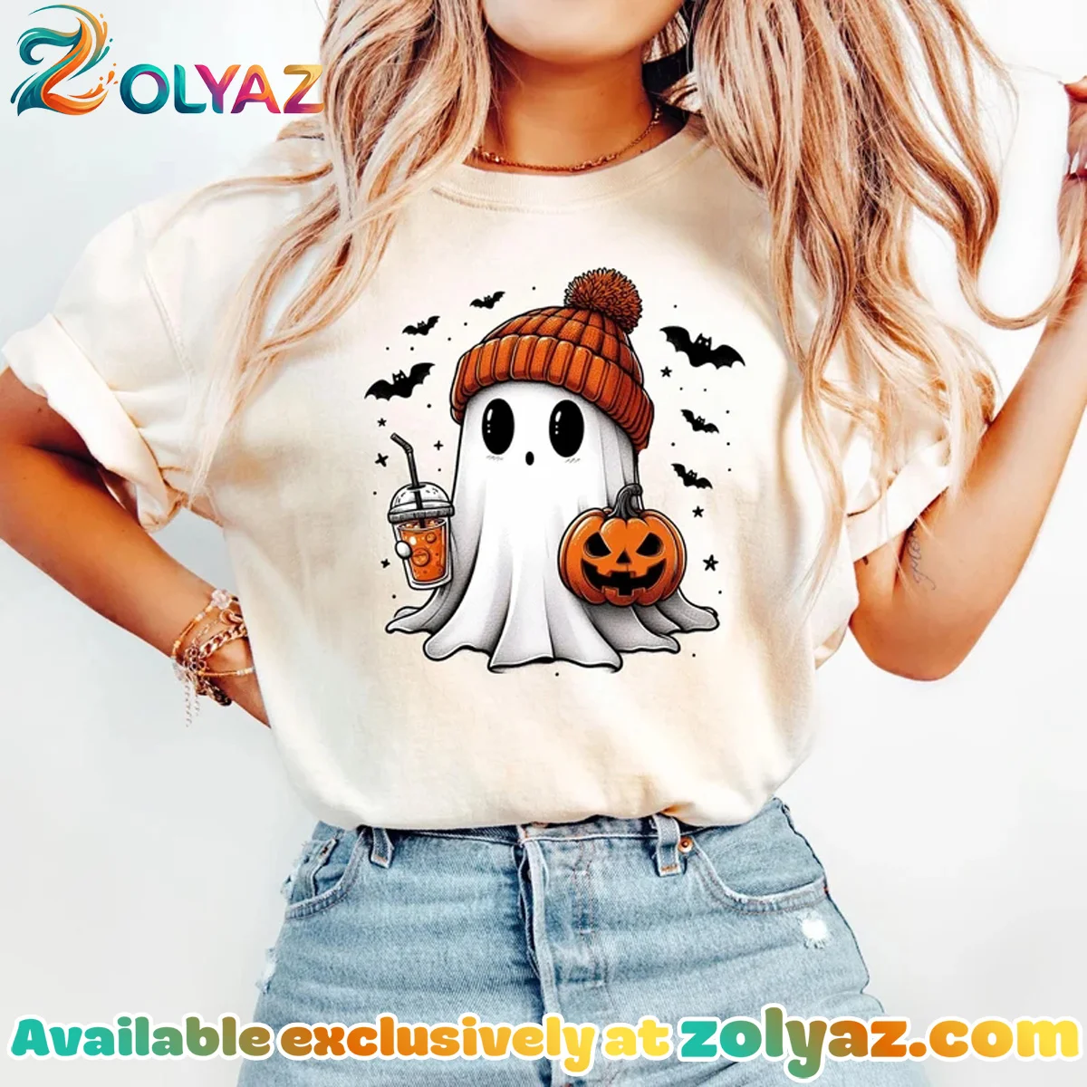 Ghost Pumpkin Shirt & Hoodie