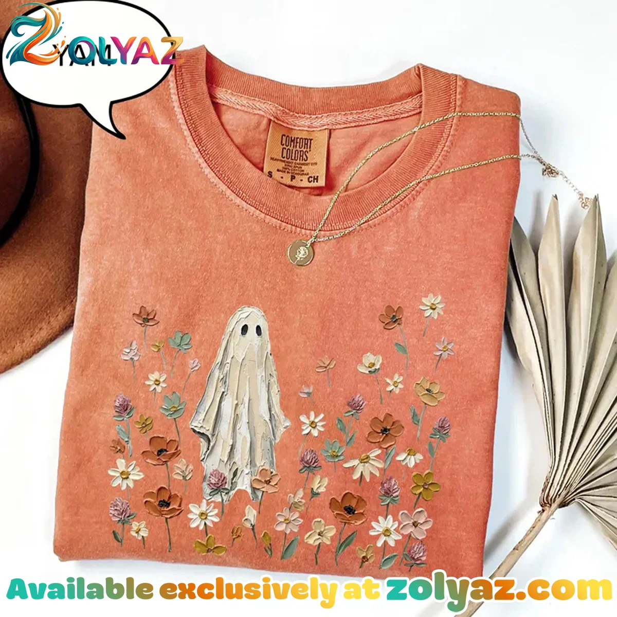 Floral Ghost Shirt & Hoodie Floral Ghost Shirt & Hoodie