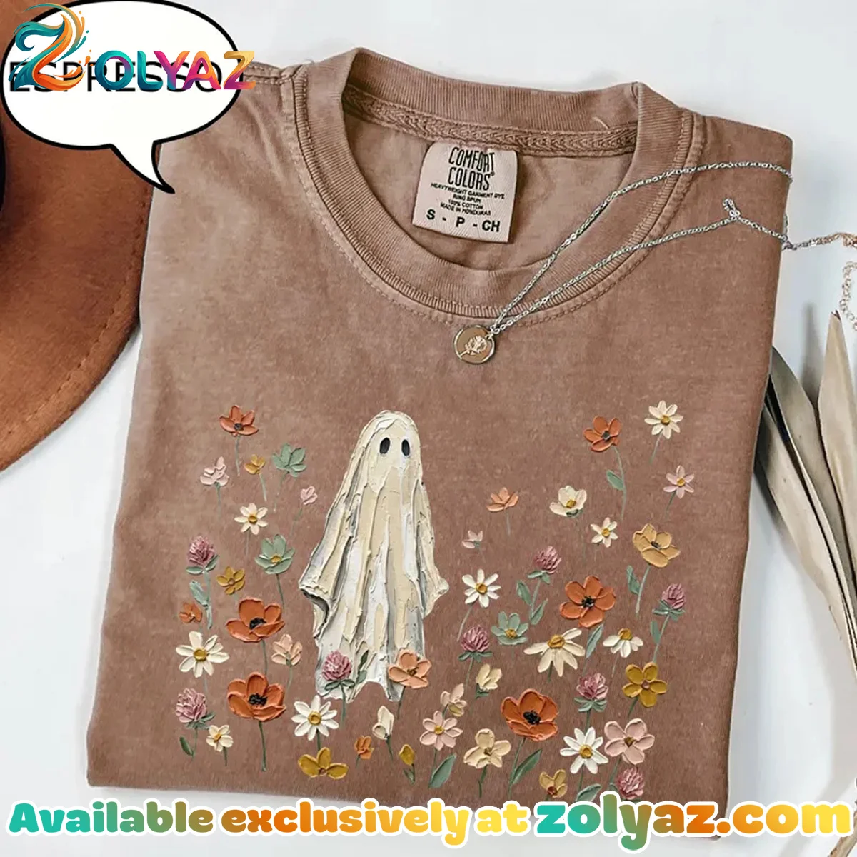 Floral Ghost Shirt & Hoodie Floral Ghost Shirt & Hoodie