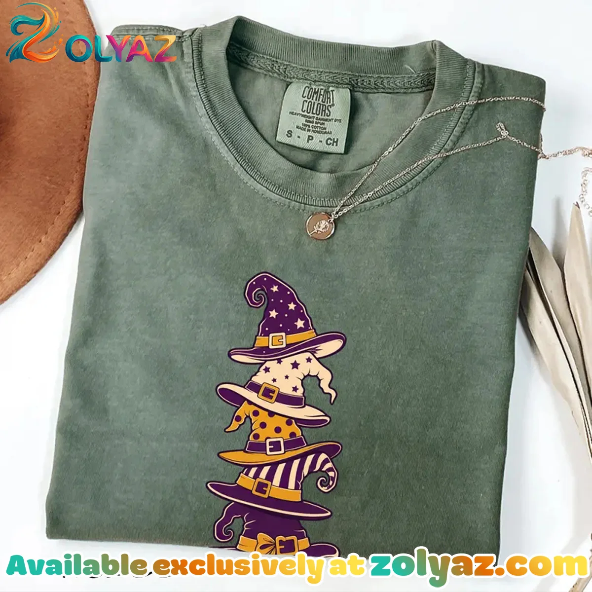 Stacked Witch Hats T-Shirt & Hoodie Stacked Witch Hats T-Shirt & Hoodie
