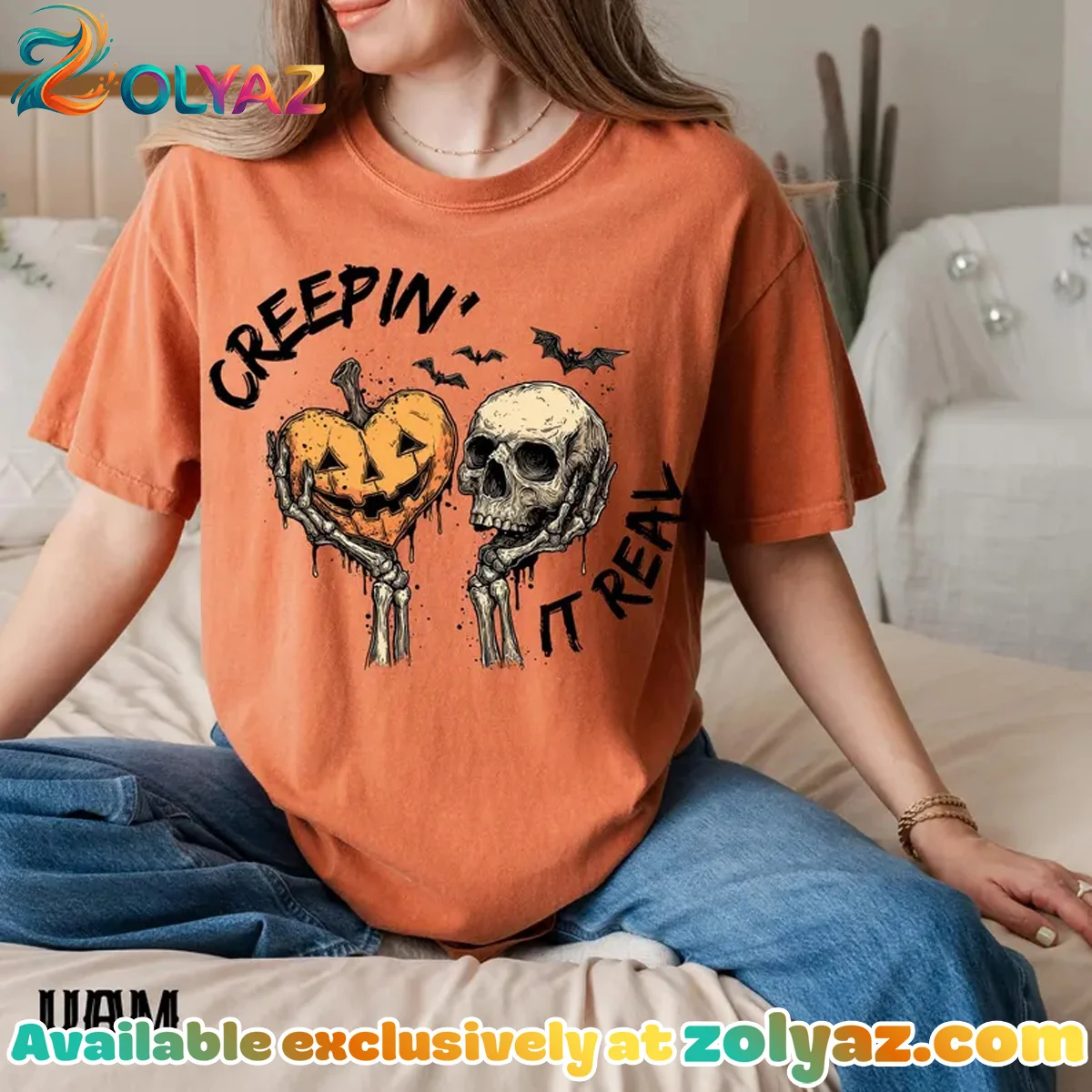 Skeleton Pumpkin Skull T-Shirt & Hoodie Skeleton Pumpkin Skull T-Shirt & Hoodie
