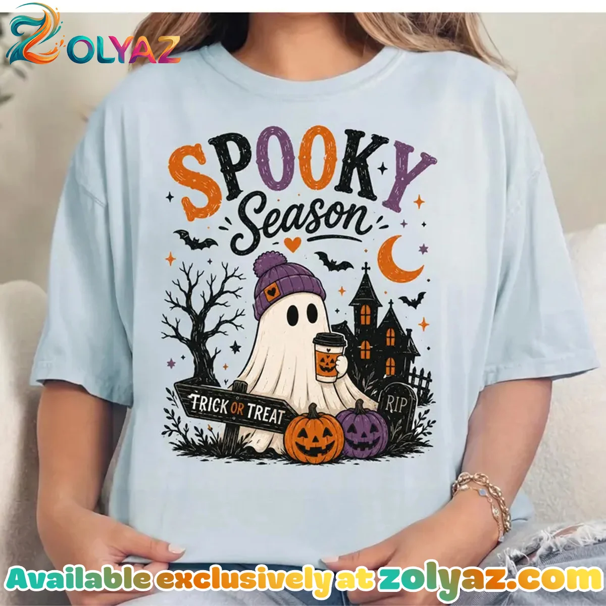 Halloween Ghost Shirt & Hoodie - Series 1