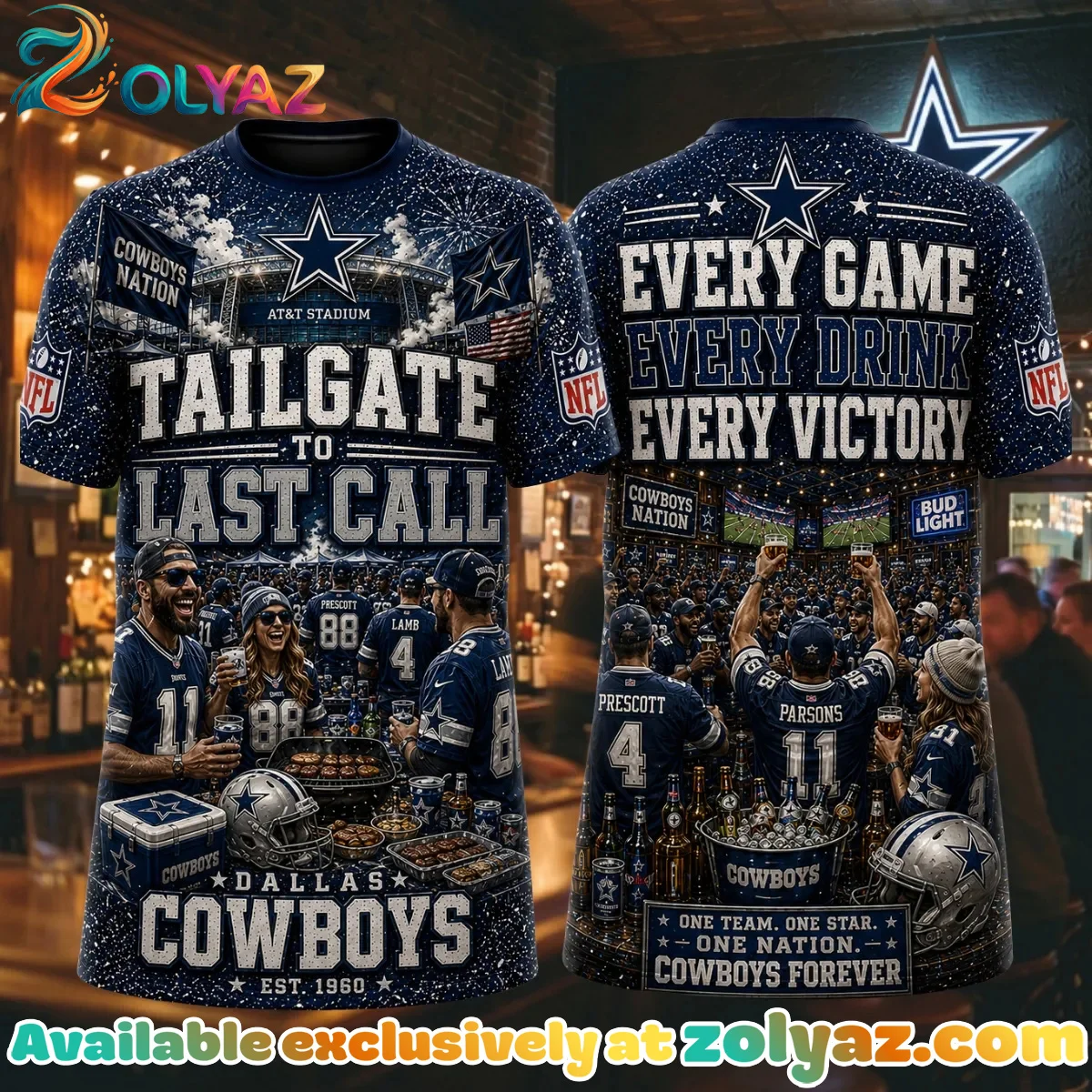 Dallas Cowboys T-Shirt & Hoodie [Drop 2]