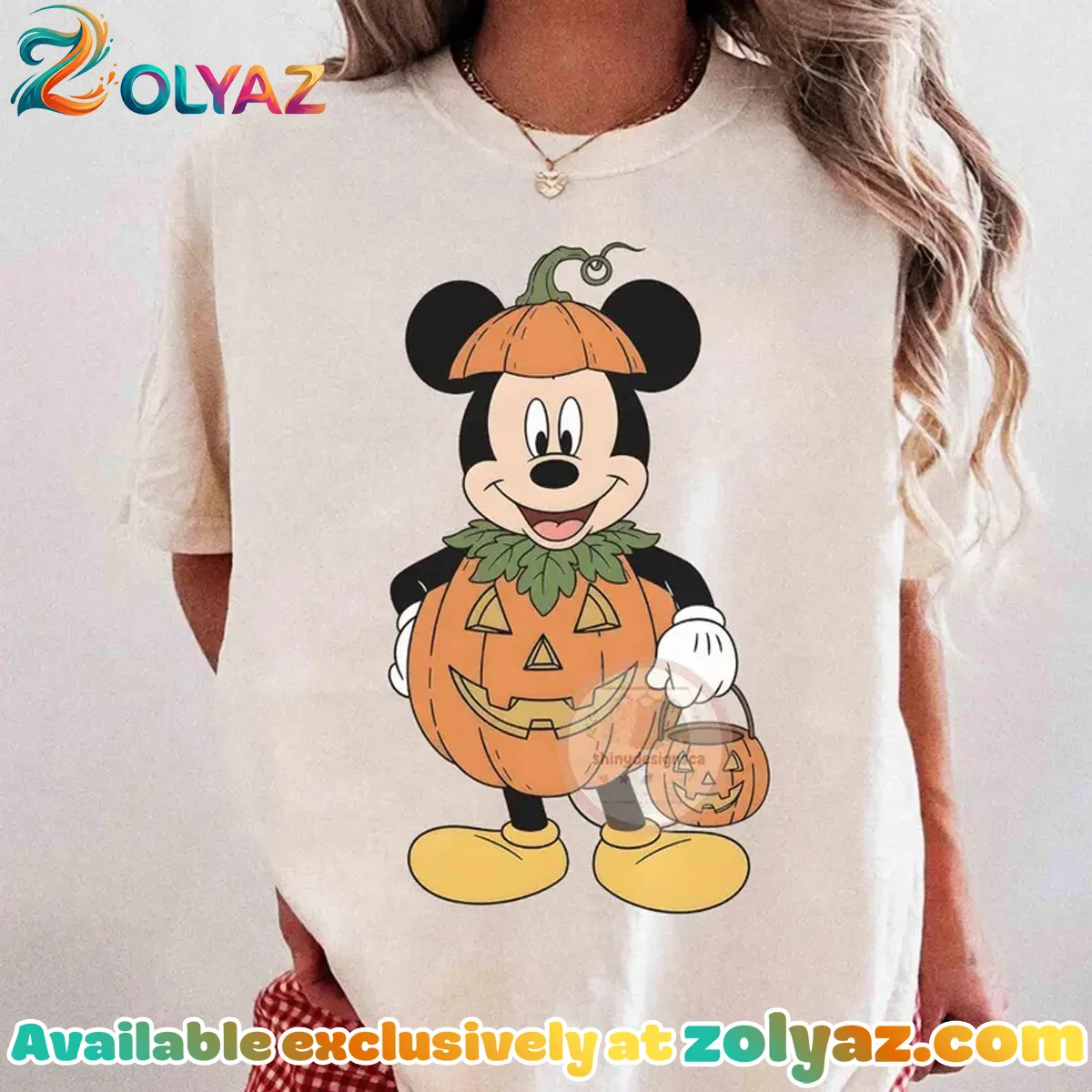 Mickey Pumpkin T-Shirt & Hoodie (Release 2)