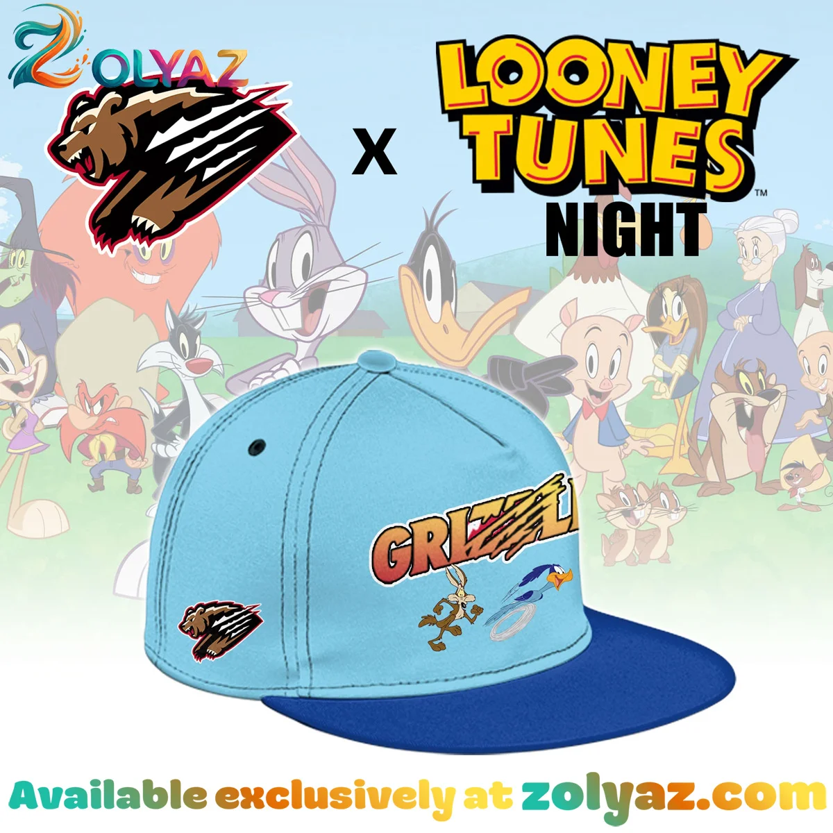 FGrizzlies x Looney Tunes Jersey FGrizzlies x Looney Tunes Jersey